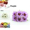 Пышные 6 шт. Искусственная гербера, поддельный шелковый цветок для красивых свадебных букетов своими руками