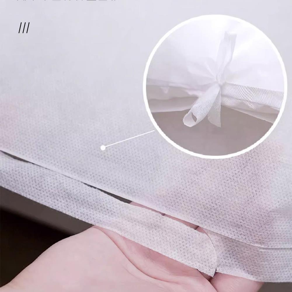 Disposable Bed Sheets Set Bed Sheets Three-Pieces Suit Towel Hotel Quilt Cover Bedding Dirty Proof Pillowcase Dirty Quilt Cover