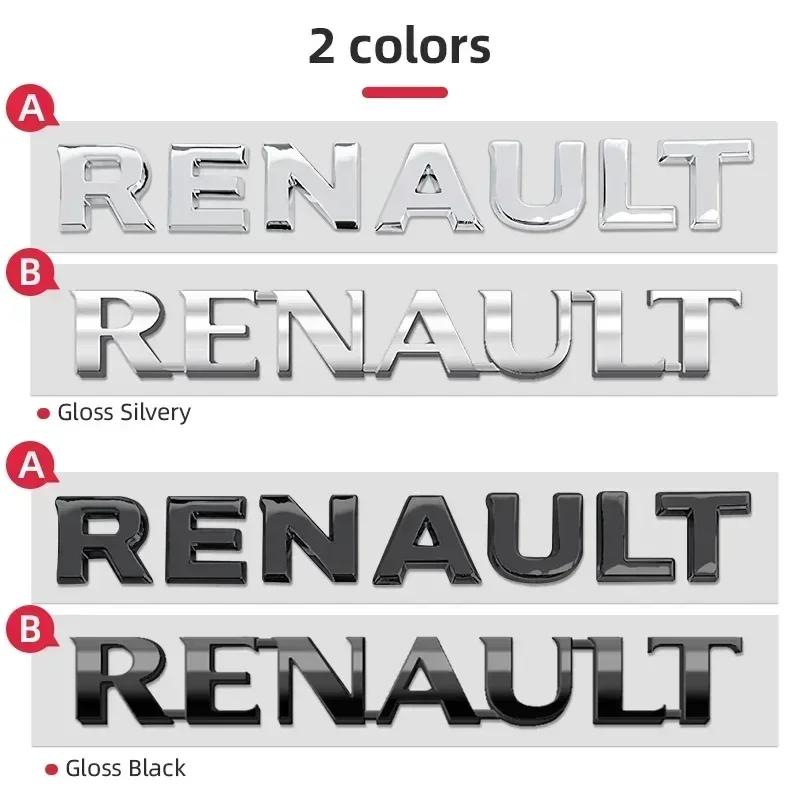 For Renault 2026 New Hub Caps For Renault Megane 2 Duster Logan Captur Clio Laguna Fluence Kadjar Accessories ABS 3D logo Car Re