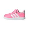 Breaknet 2.0 Comfortable Lightweight Versatile Fashion Low-Top Skate Shoes Kids Sneakers Pink White Clear-Pink JI1684