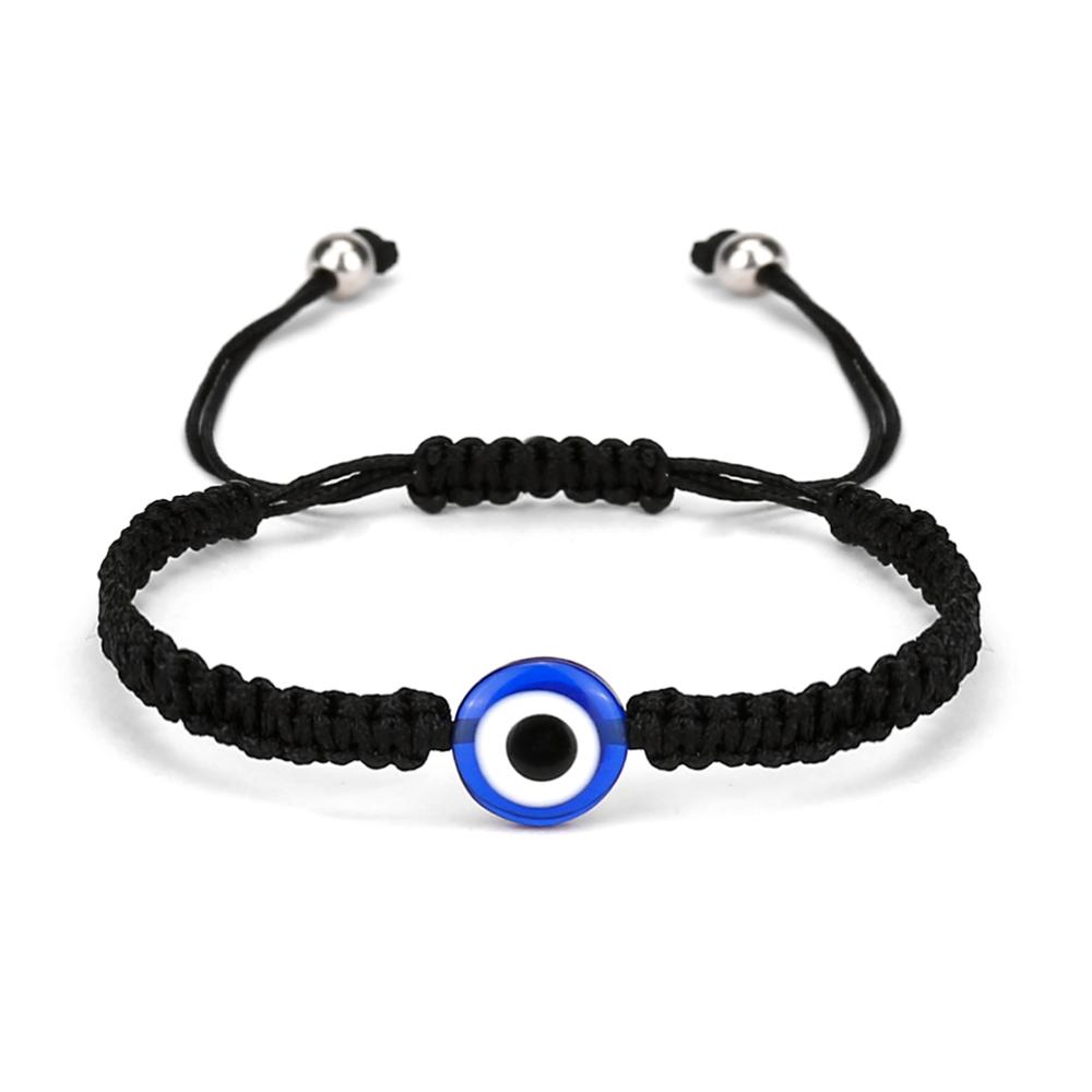 Lucky Blue Evil Eye Charms Bracelet Handmade Black Red String Thread Rope Couple Bracelet 2020 Lucky Jewelry For Women Men Gifts