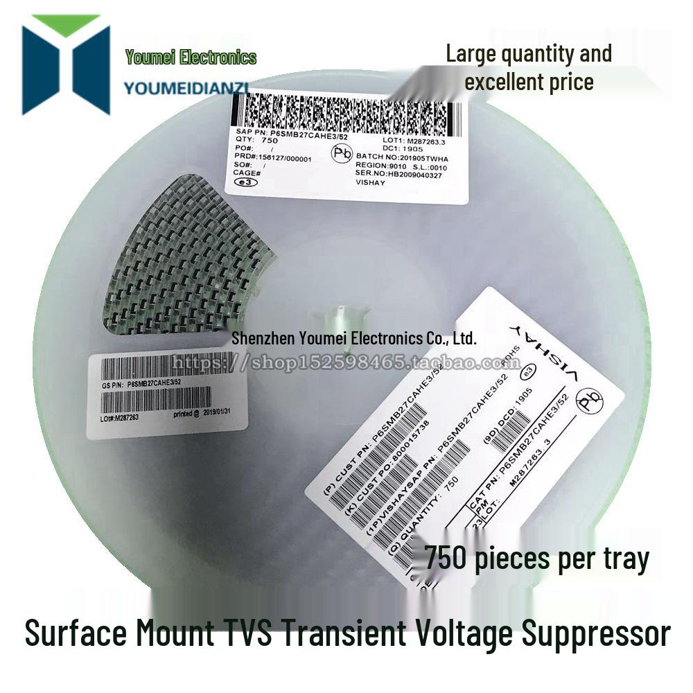 Surface Mount TVS Suppressor P6SMB220A/CA DO-214AA Uni/Bidirectional