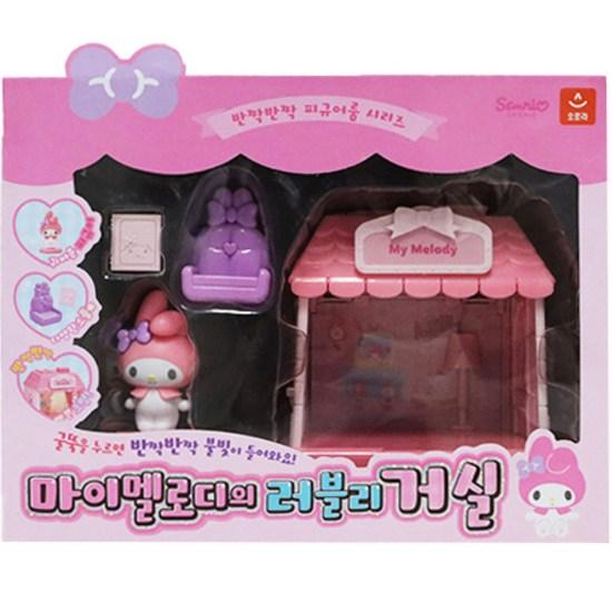Sanrio My Melody's Lovely Living Room Figure Room, a Popular Character In Korea
