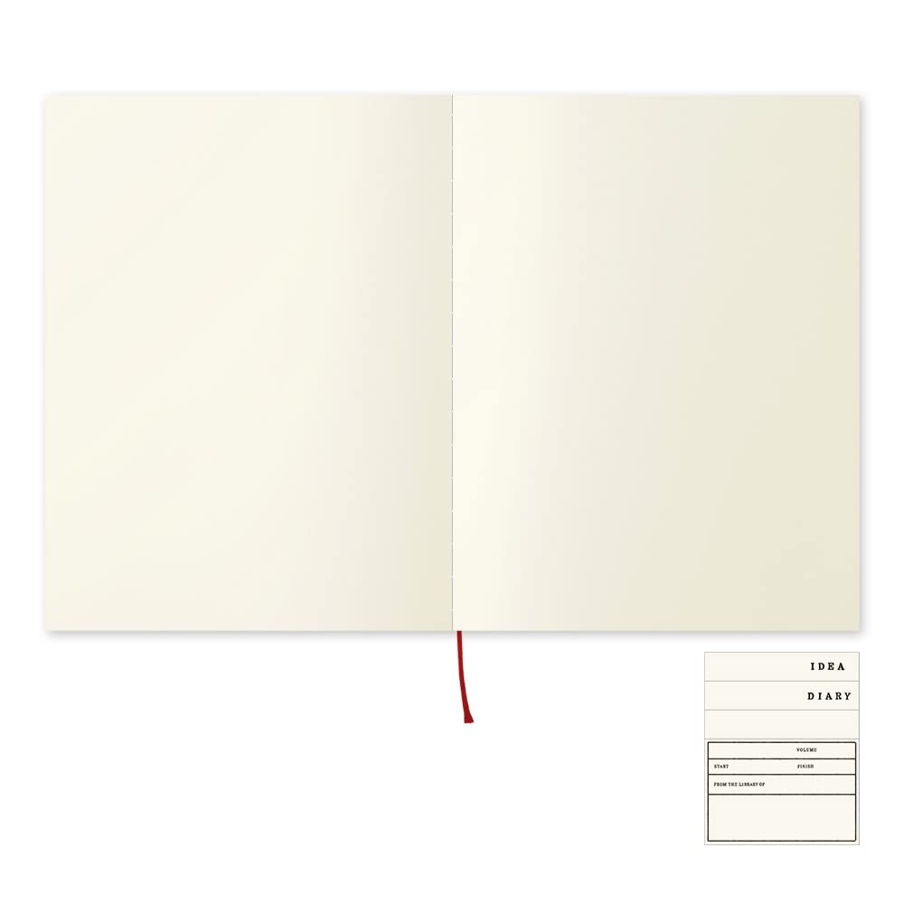 DESIGNPHIL MIDORI MD Notebook, A4, Unruled, 15296006