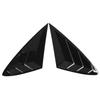 2pcs Gloss Black Side Window Louver Car Adaptations Replacement for Hyundai Sonata 2020?2021