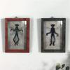 1 Skeleton Moth Decoration, Mysterious Ghost Specimen Photo Frame, Photo Frame Decoration, Halloween Decoration