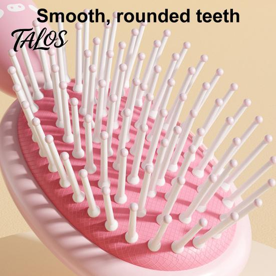 Lightweight Hair Comb Air Cushion Brush with Scalp Massage Bead, Vented Detangling Brush, Anti-Static Long Curly Styling for Women Men Portable