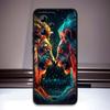 Лев Медведь Кошка Крутой Для Xiaomi Redmi Note 15 14 13 12 12S 11E 11 11S Pro Plus 4G 5G Черный Мягкий ТПУ Чехол для Телефона
