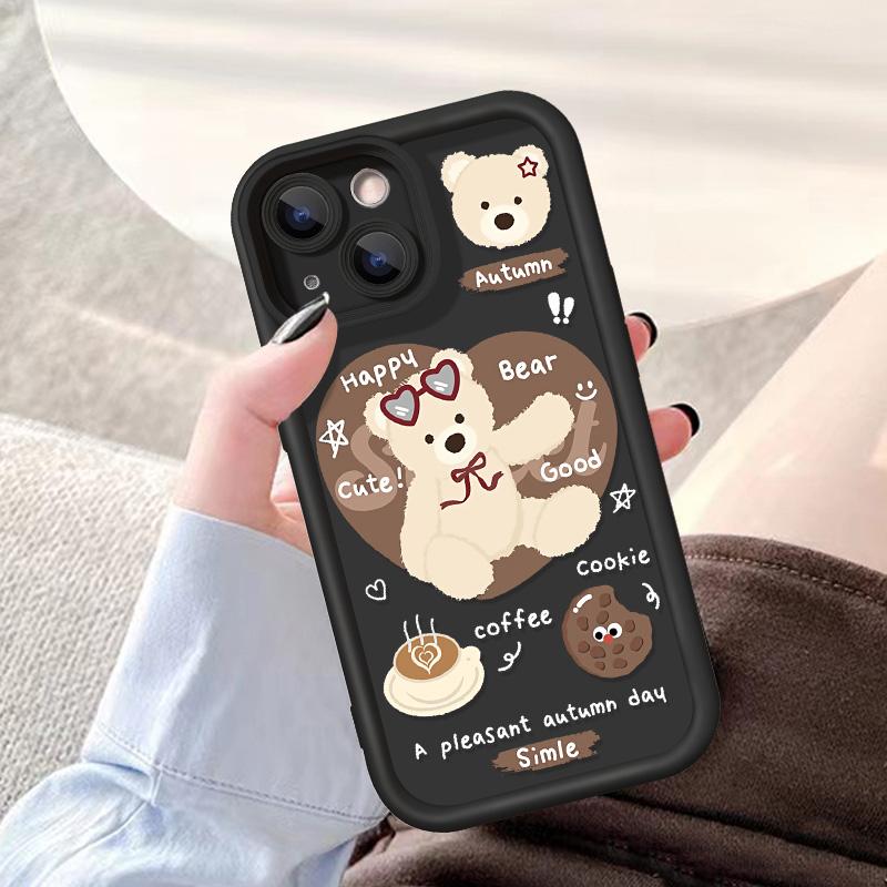 Чехол для телефона iPhone 11 13 12 14 15 16 Pro Max 7 8 Plus XR XS Max Samsung A55 S24 S23 A02S Redmi 9 13C 9A 10 A3 OPPO A15S A16 A17 A18 A38 A53 A54 A31