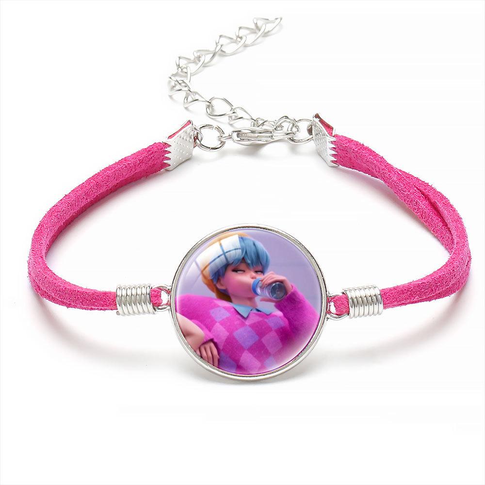 Руми Зои Мира Бархатный браслет-веревка Мода Простые хрустальные украшения