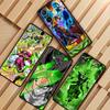 Чехол для телефона для Xiaomi Mi Poco X3 NFC X4 M4 M3 Pro F1 F4 F3 GT C40 11T 11 Lite 5G Fundas Черная крышка Сайян Бролис Аниме