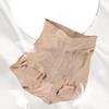 Трусы с высокой талией и контролем живота, из ледяного шелка, с эффектом лифтинга ягодиц, женское нижнее белье, утягивающее корректирующее белье