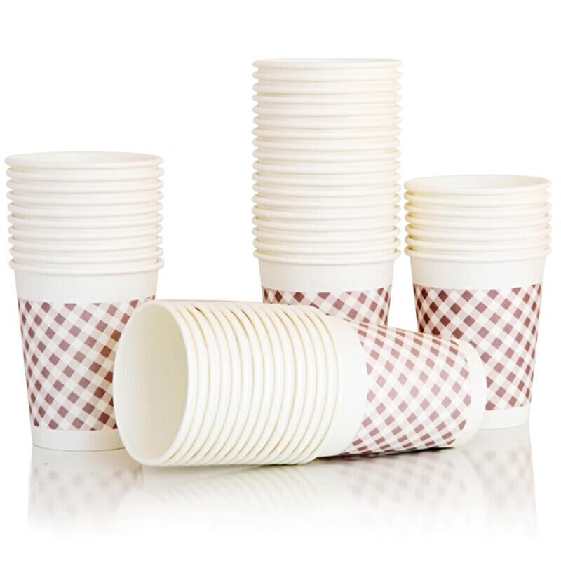 Deli 9570 White 9oz Paper Cups
