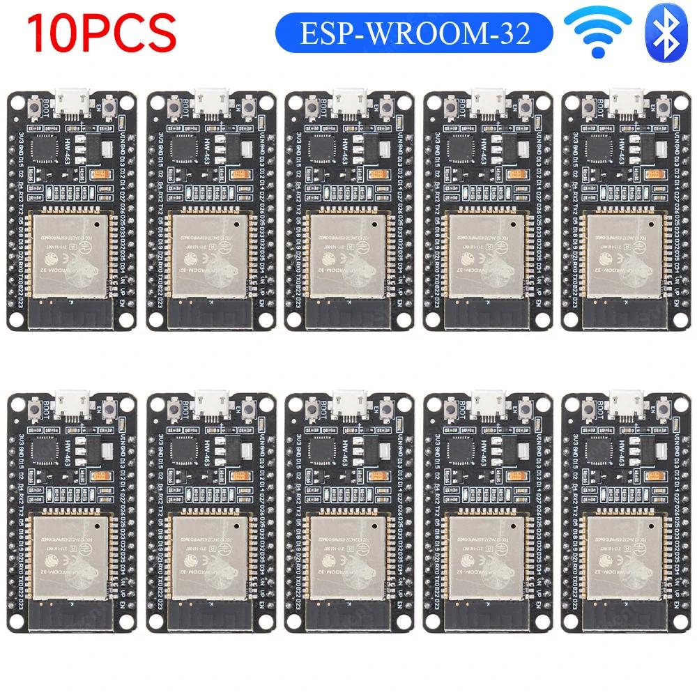 1-10 шт. Плата разработки ESP32 WROOM-32 TYPE-C CH340C/ CP2102 Микромодули WiFi+BT Двухъядерные Беспроводные Модули Сверхнизкого Потребления