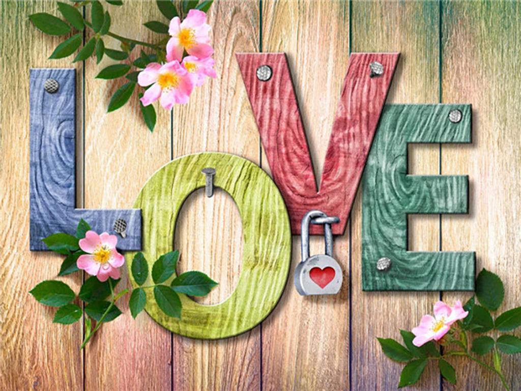 5D Diy Алмазная картина Главная Письмо Горный Хрусталь Мозаика Стразы Искусство Вышивки Крестом Комплект Украшения Новогодний Подарок