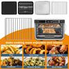 Решетка для фритюрницы Yousheng Air Fryer Rack для Ninja Foodi DT201 DT251 14''x11.5'' антипригарный противень для выпечки сетка для выпечки аксессуары из нержавеющей стали для фритюрницы