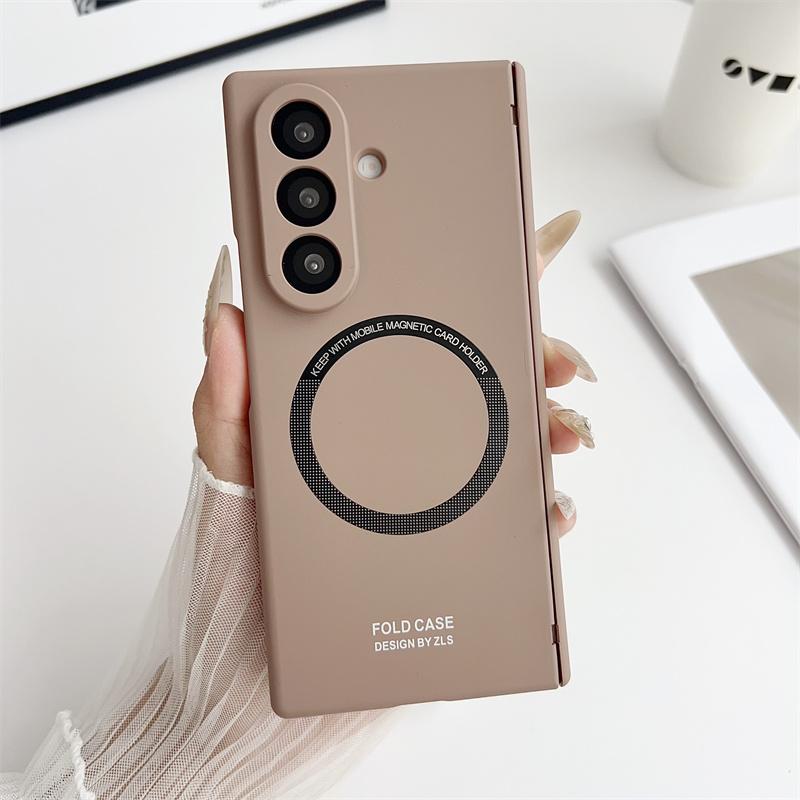 Для Samsung Galaxy Z Fold 8 6 5 Чехол Магнитный Шарнир Покрытие Броня Складной 7 4 3 Полная Закаленная Стеклянная Защитная Пленка Складная Крышка
