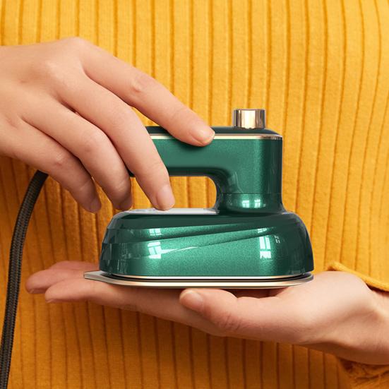 Мини-ручной паровой утюг со складной ручкой, 38 Вт, портативный отпариватель для сухой и влажной одежды, гладильная машина для домашних путешествий