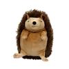 Shinada Global Mochi Series Mochihari Brown 10 X 10 X 17cm Stuffed Hedgehog Animal (M) MOHR-0230B