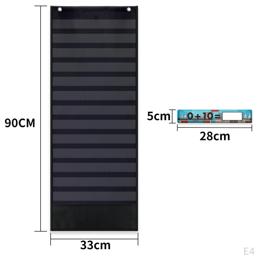 Дополнительный карман Образовательные плакаты Математические таблицы Дошкольный учебный материал