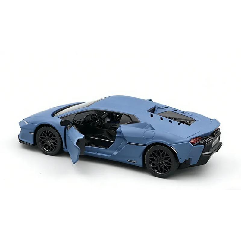 1/32 Lamborghini Temerario Суперкар Сплав Металл Литье под Давлением Модель Автомобиля Домашний Модный и Настольный Дисплей Украшение Подарки на День Рождения для Мальчиков