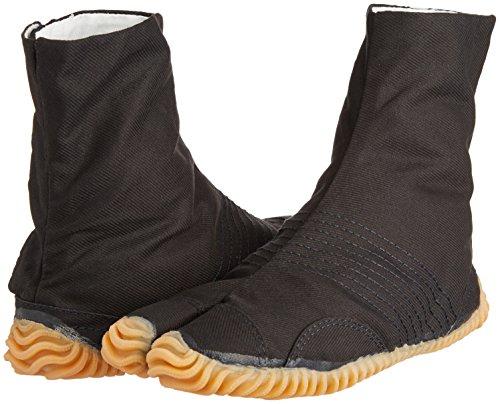MATSURI Jog Men's 6 Black Cotton Tabi Boots (25.5c