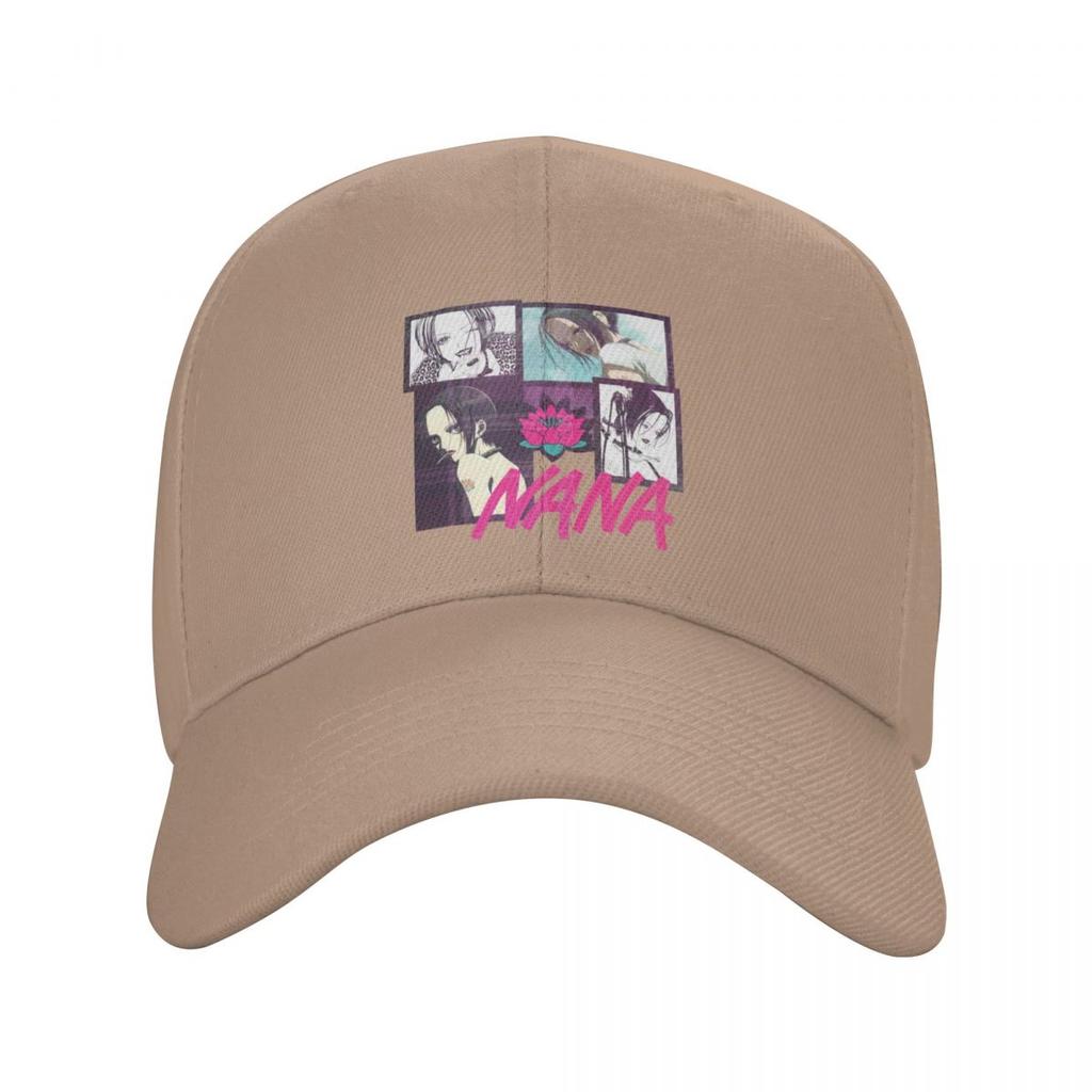 Punk Nana Osaki Baseball Cap for Women Unisex Adjustable Japanese Harajuku Anime Dad Hat Sun Protection Snapback Caps Summer Hats