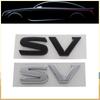 3D Премиум SV S V Буквы для Великобритании Японии Японский внедорожник Внедорожный автомобиль Капот двигателя Крыло багажник Задняя наклейка Эмблема Значок Наклейка