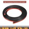 uxcell Silicone Resin Parallel 14AWG 14 Red and Twisted Standard Flexible Tin Plated LED Lamp Ribbon Extension Cable for Internal Wiring in Cars Wire,