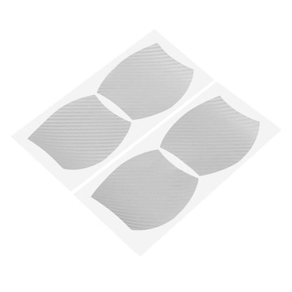 4 шт./компл. Наклейка на дверь автомобиля, покрытие из углеродного волокна, устойчивое к царапинам, защитная пленка для ручки автомобиля, внешняя автомобильная наклейка