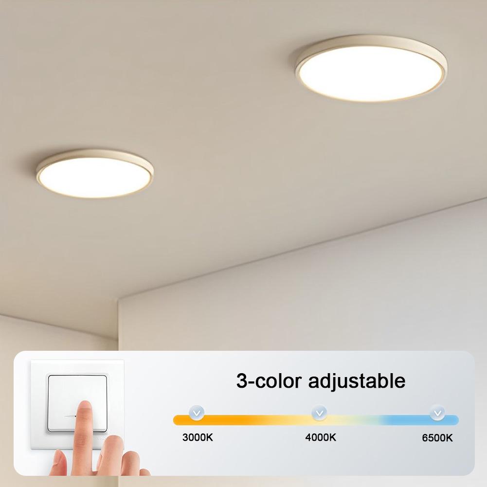 3,94 дюйма Диммируемый светодиодный светильник для потолочного вентилятора Замена Светодиодный комплект для потолочного вентилятора 18 Вт 1530 лм Замена панели для потолочного светильника