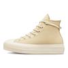 Converse Кеды женские Chuck Taylor All Star Lift Platform Canvas High Овсяное молоко Коричневые A06092C