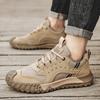 Men's Fashion Trend Sports Shoes 2024 New Autumn Breathable Hiking  Patchwork Anti Slip Casual Hiking Shoes Running Shoes