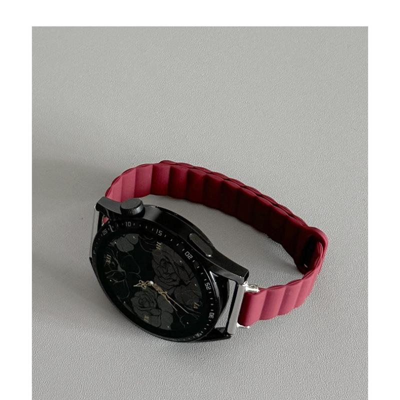 Женский тонкий силиконовый ремешок с магнитной застежкой для Apple Watch S11 10 46/42 мм 45 мм 44 мм Тонкие ремешки 38 мм 40 мм 41 мм Браслет iWatch SE 9 8 7 6