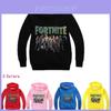 Детская толстовка Fortnite для мальчиков и девочек, свитшот, пуловер, комбинезон из удобной хлопковой смесовой ткани