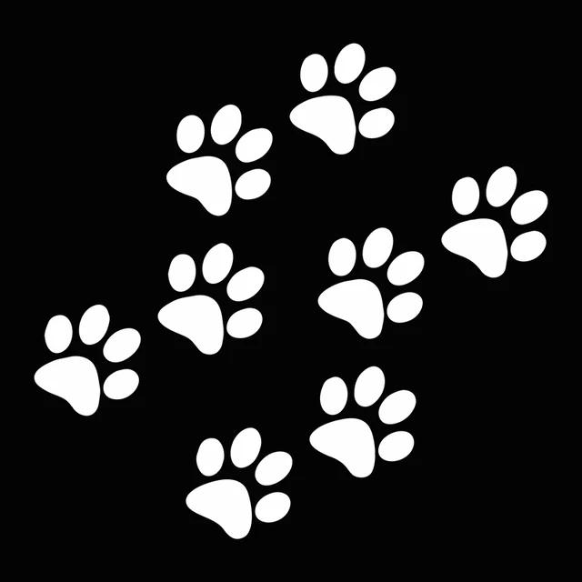 Наклейка с кошачьей лапой на автомобиль, виниловая наклейка, водонепроницаемые декоративные наклейки для автомобиля