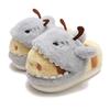 EVA+Artificial Plush Shark Bee Slippers 3D-shaped Shark Bee Soft Soles Slippers  Home