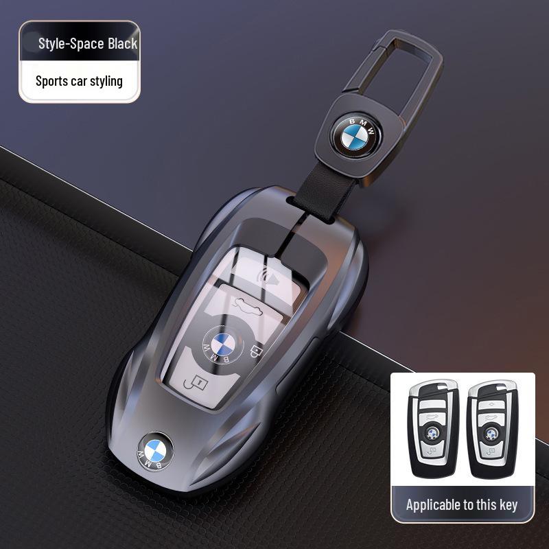 Чехол для ключа BMW: Подходит для 26 моделей, включая 5 Серию, X5, X1, 525, X3, X7 и 3 Серию.