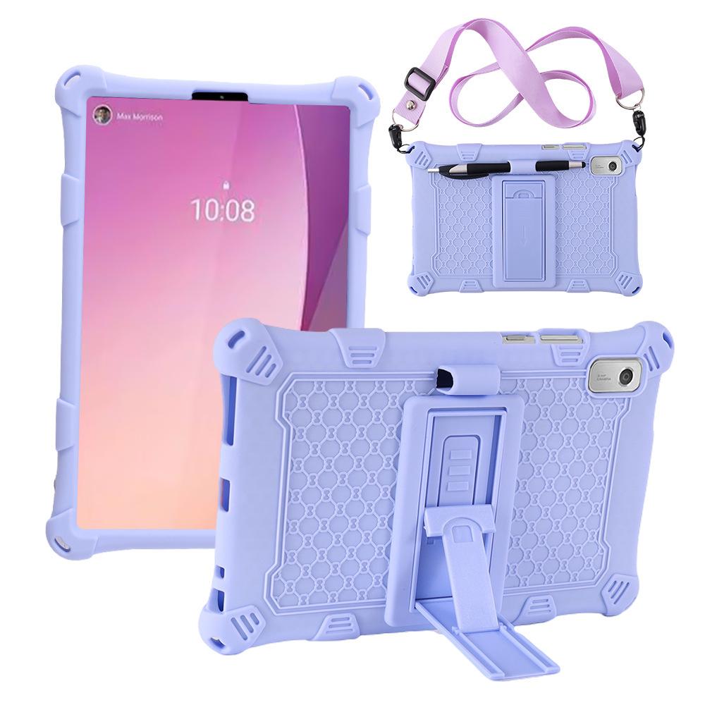 Детский чехол для планшета Tab M10 Plus 10.3 FHD TB-X606X/X606F Cover Xiaoxin pad 10.6 TB125FU Мягкий чехол подставка Funda Capa