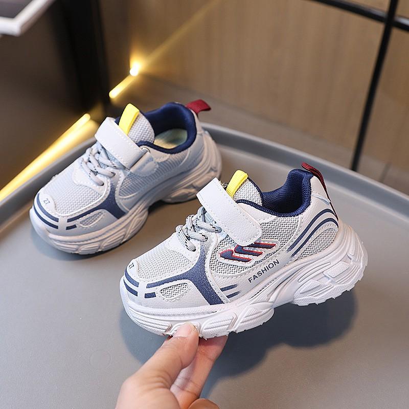 Kids Breathable Mesh Running Shoes Toddlers Preschoolers Lightweight Soft Sole Sneakers Boys Girls