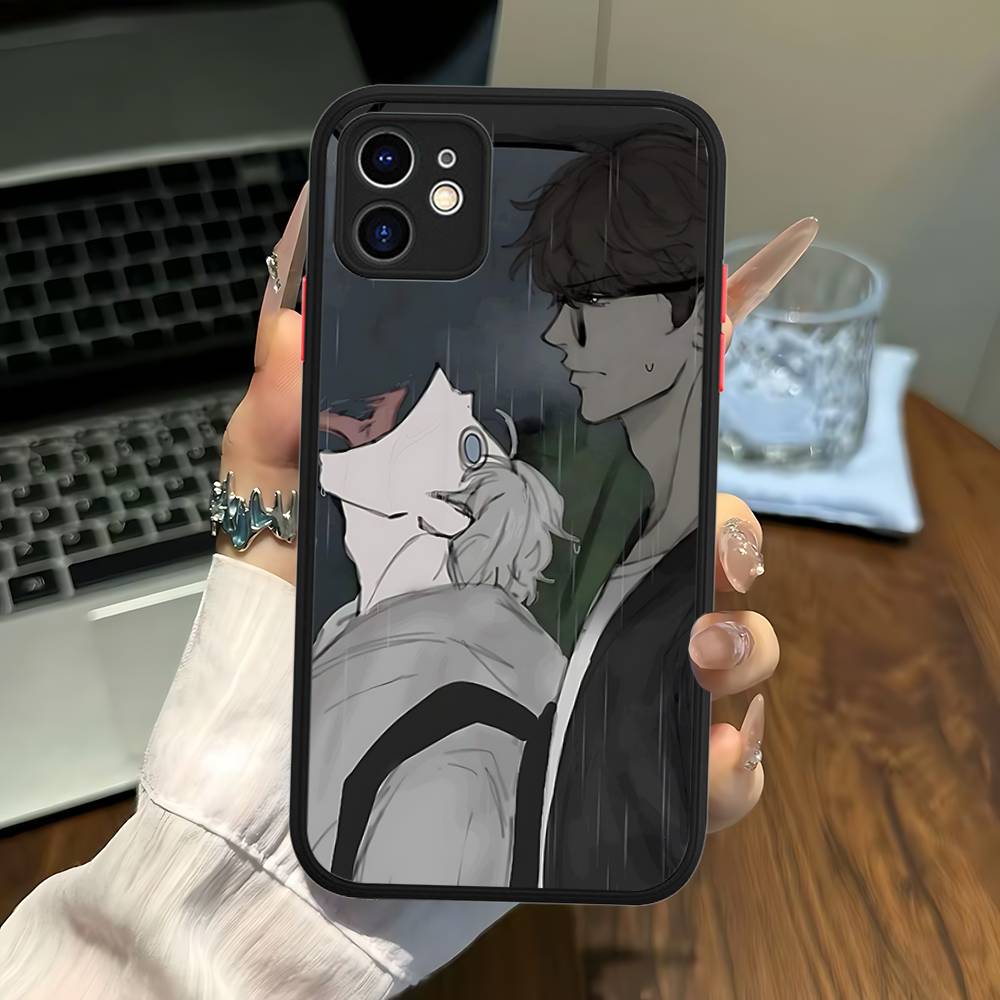 Чехол для телефона с принтом 'Nerd Project Bl Anime' для iPhone 13 12 X XS MAX Pro Max 16 15 11 14 Pro Max, противоударный, матовый