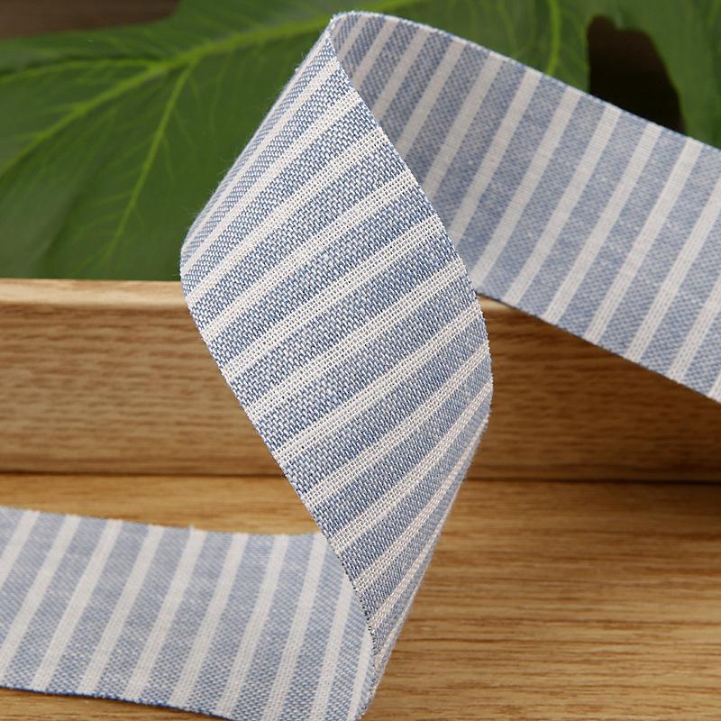High Quality Striped Ribbon butterfly Clip Raw Material Gift Wrap Ribbon Headdress Decoration