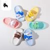 Летние тапочки с героями мультфильмов для детей, милые домашние тапочки для мальчиков и девочек, нескользящие банные тапочки для малышей