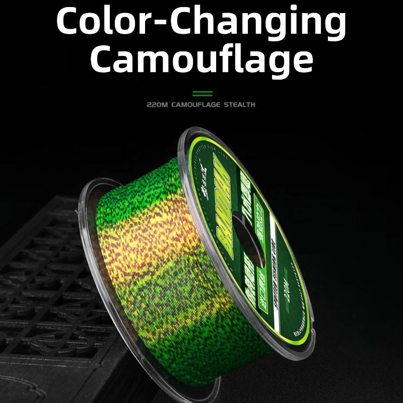 Нейлоновая леска Многоцветная леска 120 метров Леска на разрыв Износостойкая леска Морская рыбалка Озерная рыбалка Океан Река Озеро