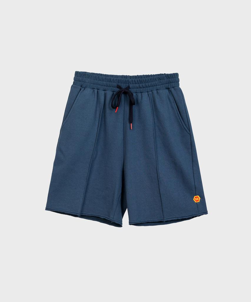 UNTAGE String Waist Jersey Sweat Shorts [Navy (Unisex)]_Utp-Sp07
