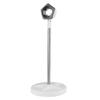 Hair Dryer Stand Rotatable Adjustable Height Angle Soft Toothed Mouth Blow Dryer Floor Stand for Family Bathroom Salon