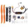 2212 KV1400 Motor 40A XT60T ESC SG90 Servo 8060 Propeller Kit for RC Drone Aircraft FPV