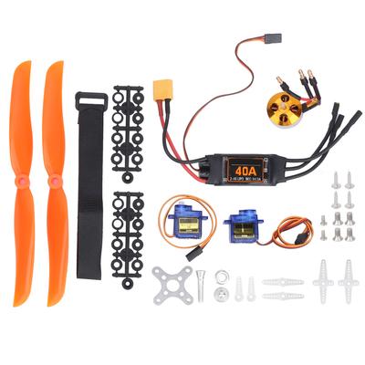 2212 KV1400 двигатель 40A XT60T ESC SG90 сервопривод 8060 пропеллер комплект для RC дрона FPV