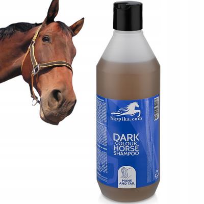 Shampoo for Horses with Dark Coats, Black, Bay, and Chestnut Hippika