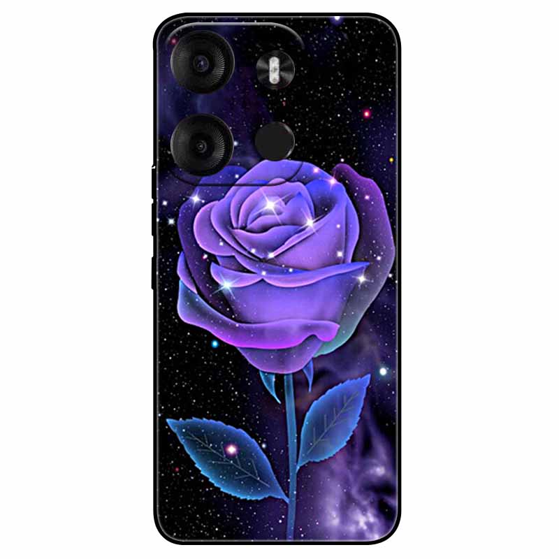 Чехол для Tecno Spark Go 2023 ТПУ Модный Милый Силиконовый Задний Чехол Для Tecno Pop 7 Pro BF7 Funda Ударопрочный Pop7pro 7Pro Capa